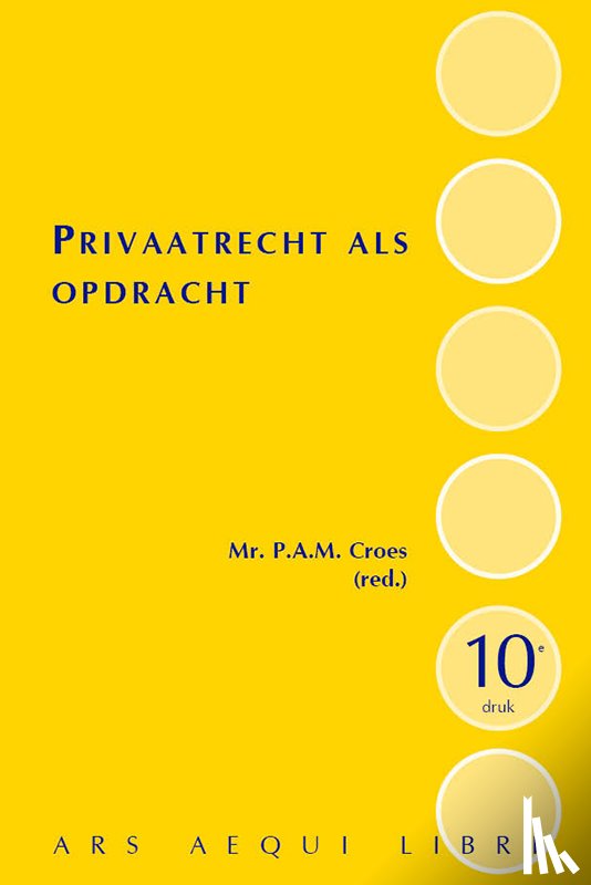 Croes, Patricia - Privaatrecht als opdracht