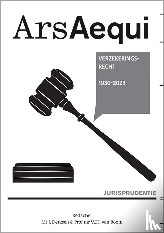  - Jurisprudentie Verzekeringsrecht 1930-2023