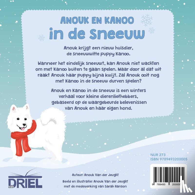 Van der Jeught, Anouk - Anouk en Kanoo in de sneeuw