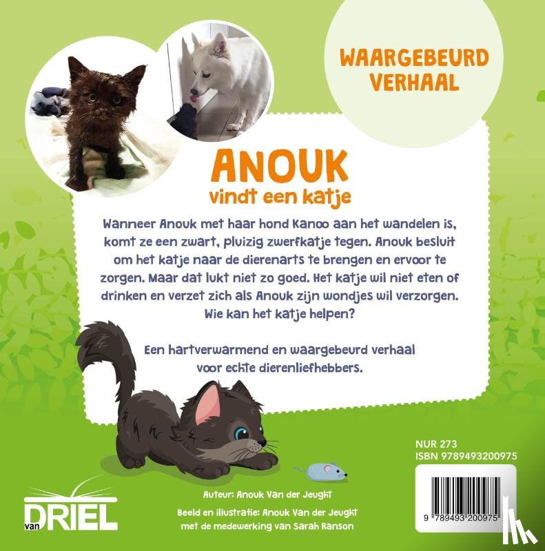 Jeught, Anouk van der - Anouk vindt een katje