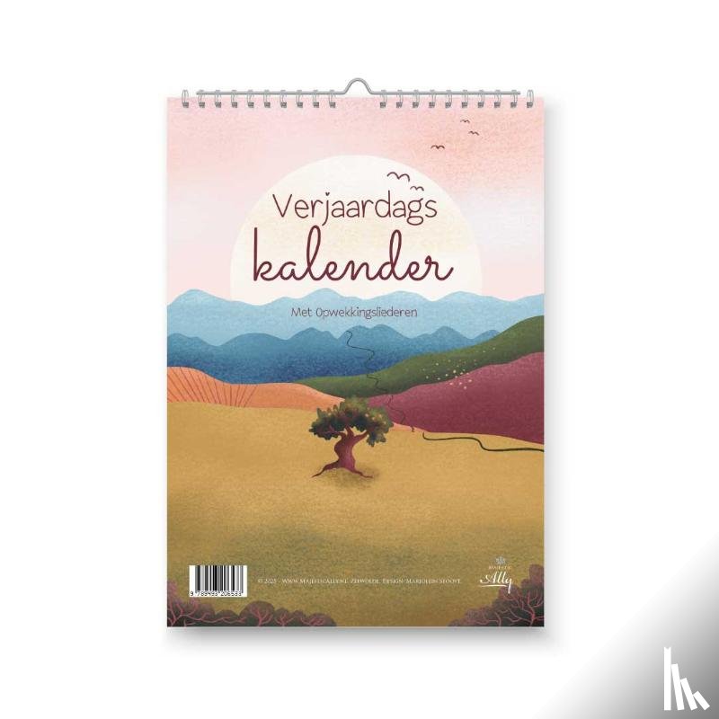  - Verjaardagskalender Marjoleins Creations