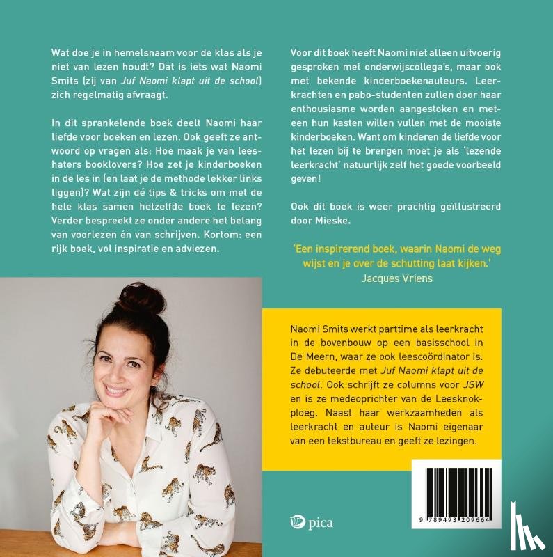 Smits, Naomi - Wie niet leest is gek