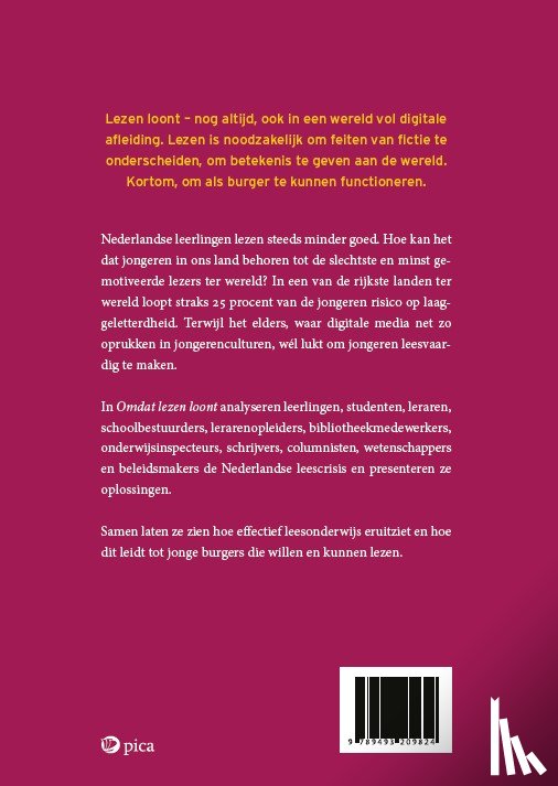  - Omdat lezen loont