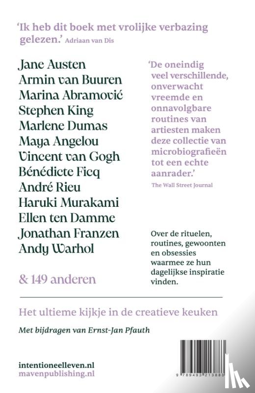 Pfauth, Ernst-Jan, Currey, Mason - Dagelijkse rituelen