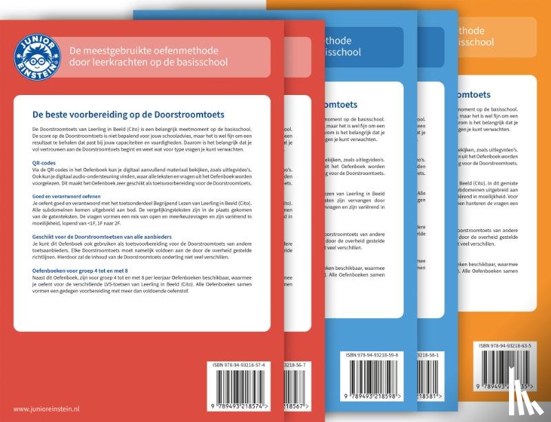  - DOORSTROOMTOETS OEFENPAKKET COMPLEET + ONLINE