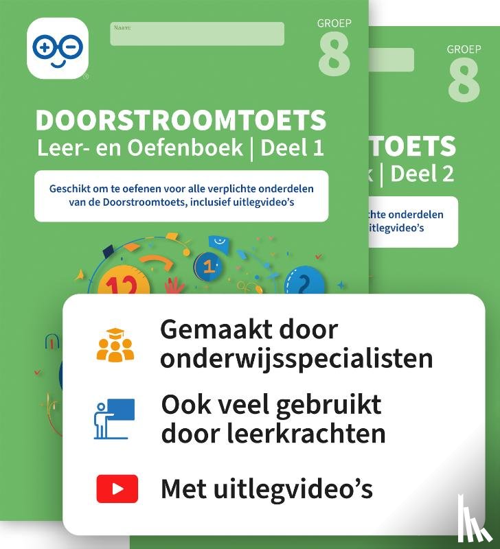  - Doorstroomtoets Leer- en Oefenboeken | Deel 1 en 2