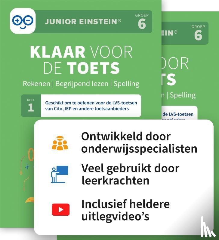  - Klaar voor de toets | Rekenen | Begrijpend lezen | Spelling - Deel 1 en 2