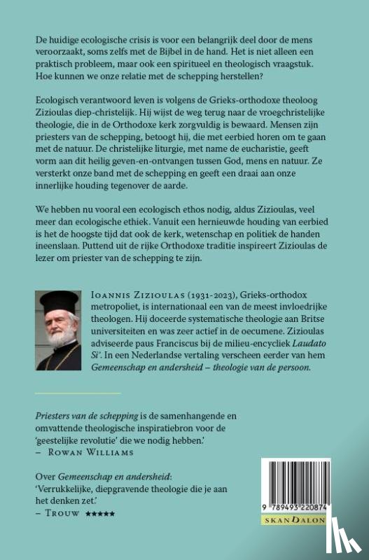 Zizioulas, Ioannis - Priesters van de schepping