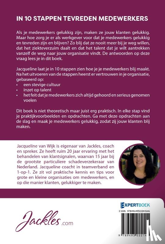 Wijk, Jacqueline van - In 10 stappen tevreden medewerkers