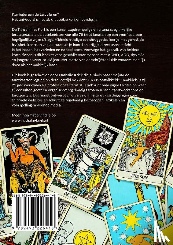 Kriek, Nathalie - De Tarot in het Kort