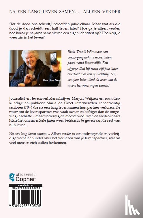 Weijzen, Marjon, Greef, Maria de - Na een lang leven samen… alleen verder