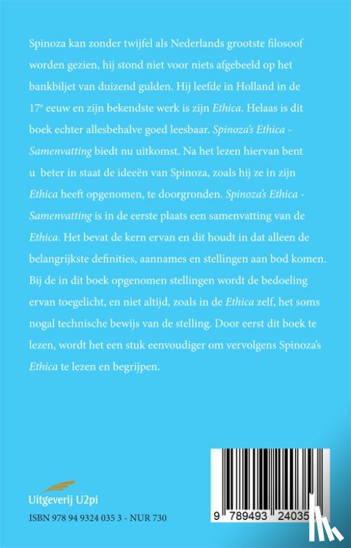 Nielsen, Erwin - Spinoza's Ethica - Samenvatting