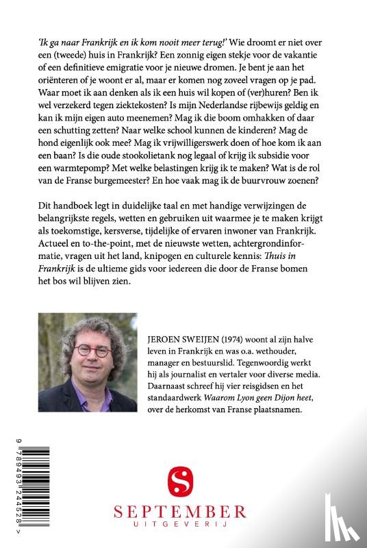 Sweijen, Jeroen - Thuis in Frankrijk