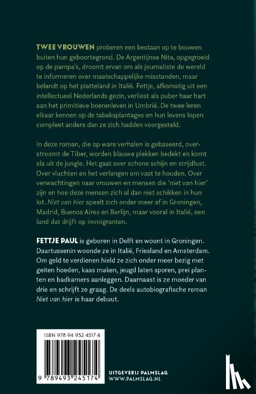Paul, Fettje - Niet van hier
