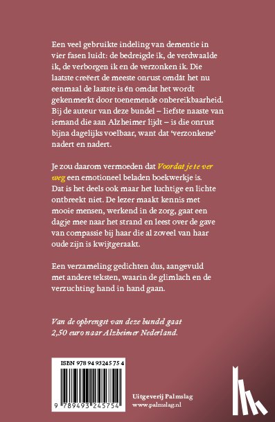 Lubberts, Gert - Voordat je te ver weg
