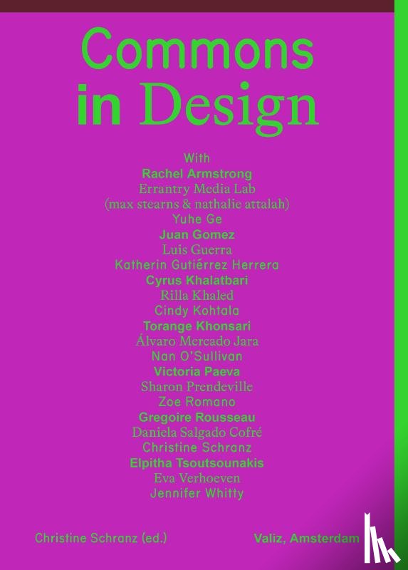 Schranz, Christine - Commons in Design