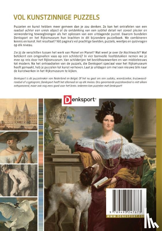 Denksport - Het Rijksmuseum puzzelboek