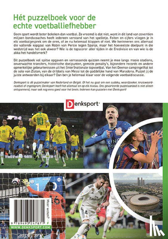  - Denksport - Het Voetbal Puzzelboek