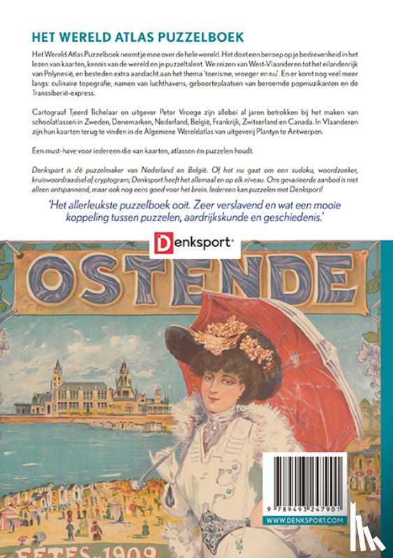  - Denksport - Het Wereld Atlas Puzzelboek (BE)