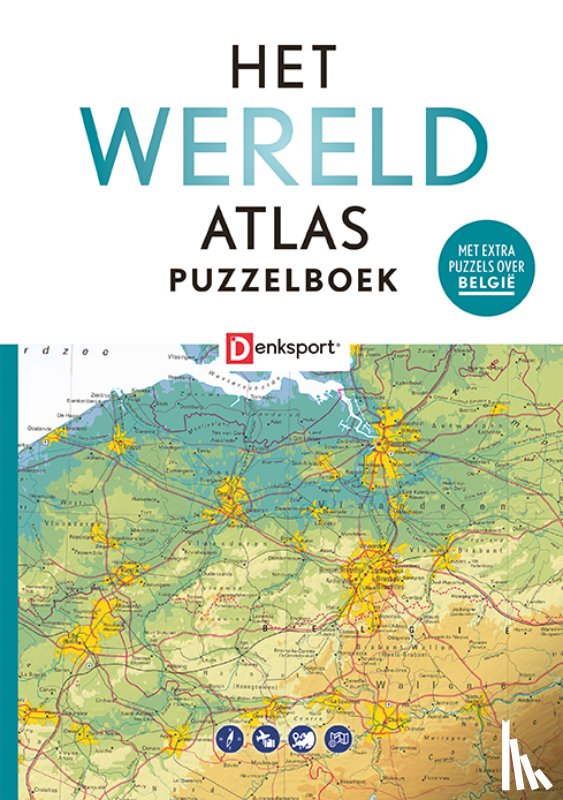  - Denksport - Het Wereld Atlas Puzzelboek (BE)