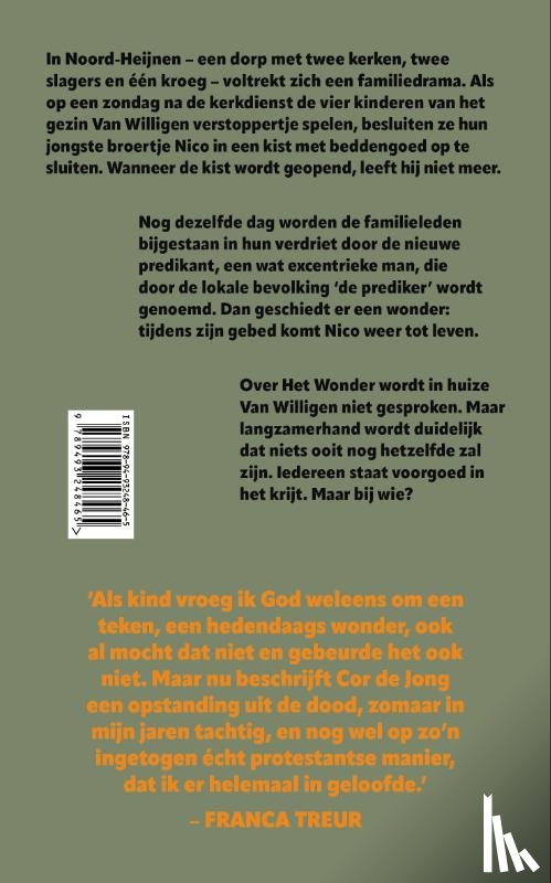 Jong, Cor de - De prediker