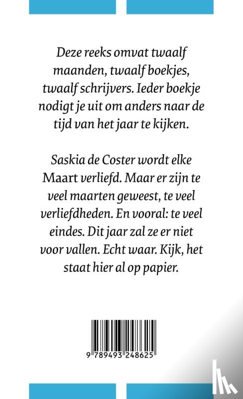 Coster, Saskia de - Maart