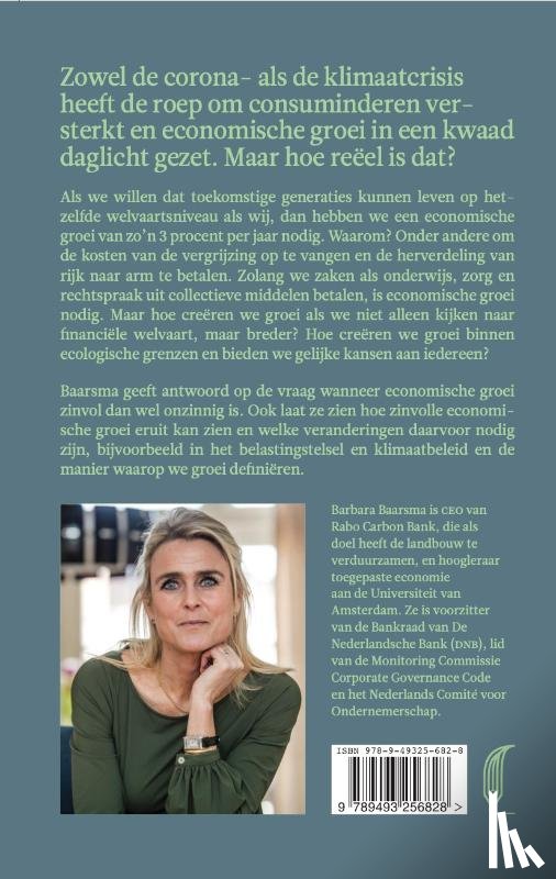 Baarsma, Barbara - Groene groei