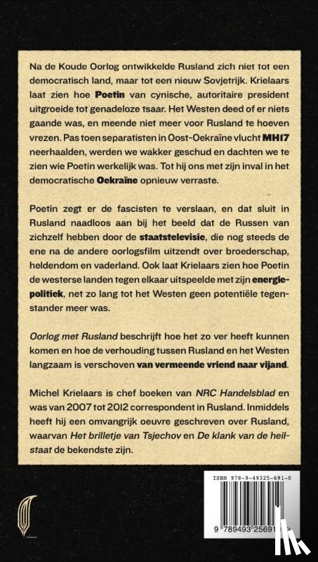 Krielaars, Michel - Oorlog met Rusland