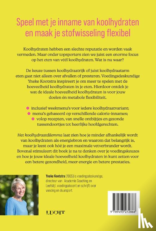 Kootstra, Yneke - Het koolhydraatdilemma