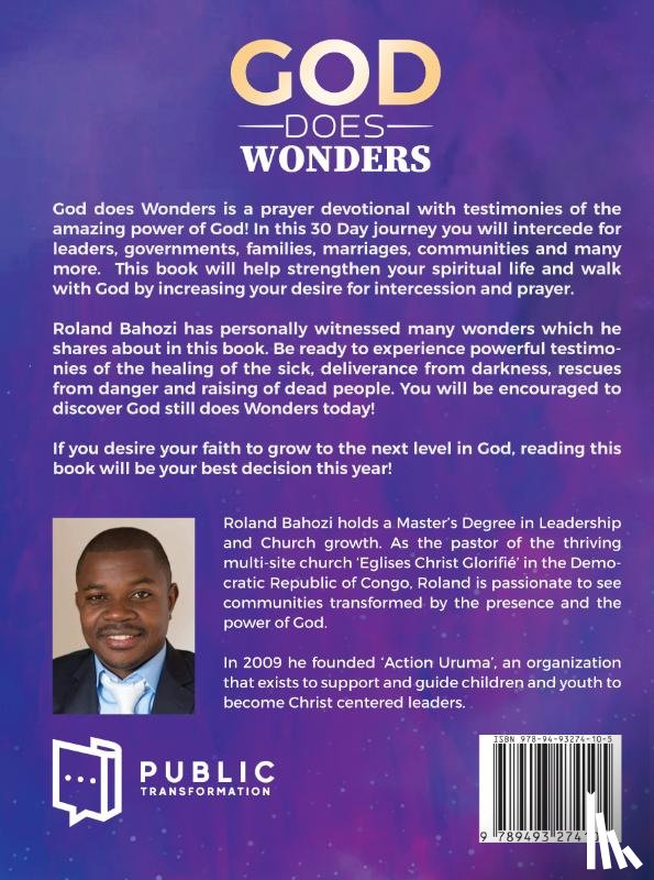 Bahozi, Roland - God does Wonders