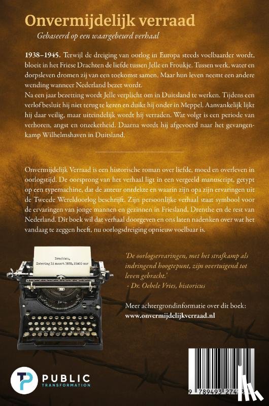 Den Hartogh, Johan - Onvermijdelijk verraad