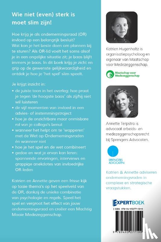 Hugenholtz, Katrien, Terpstra, Annette - Machtig mooie medezeggenschap