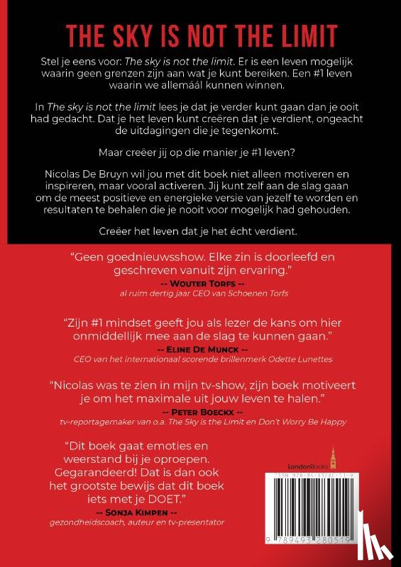 Bruyn, Nicolas De - The sky is not the limit