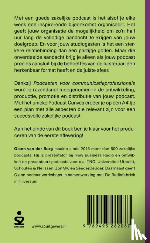 Burg, Glenn van der - Podcasten voor communicatieprofessionals