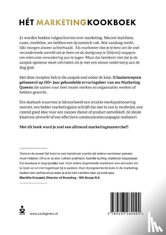 Marketing Queens - Hét marketingkookboek