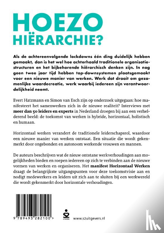 Hatzmann, Evert, Esch, Simon van - Hoezo hiërarchie?