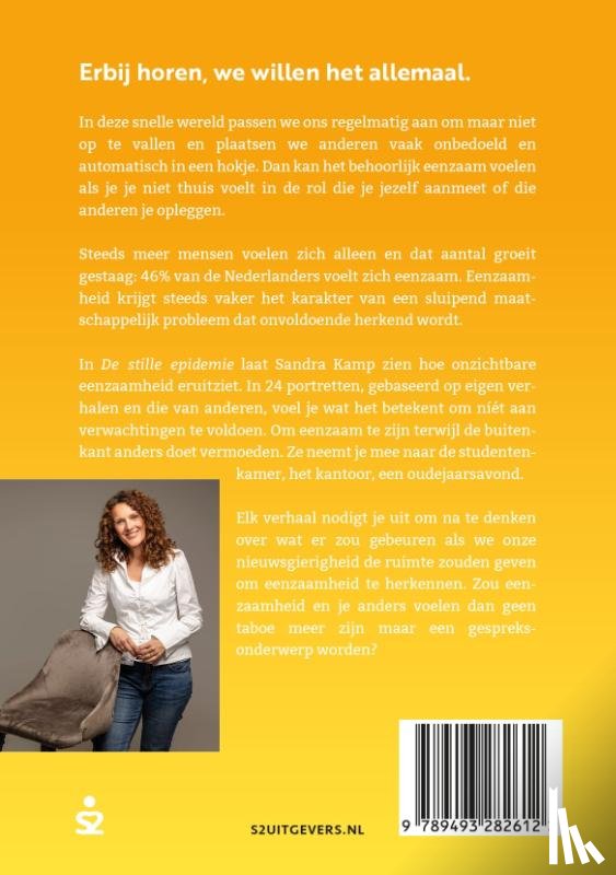 Kamp, Sandra - De stille epidemie