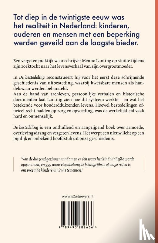 Lanting, Menno - De bestedeling