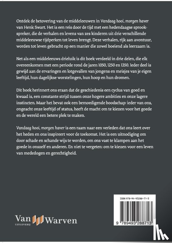 Swart, Henk - Vandaag hooi, morgen haver