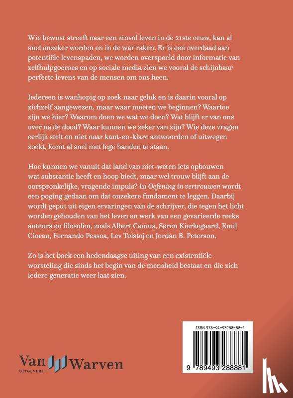Krooshof, Stijn - Oefening in vertrouwen