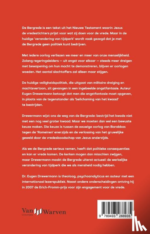 Drewermann, Eugen - Alleen door vrede