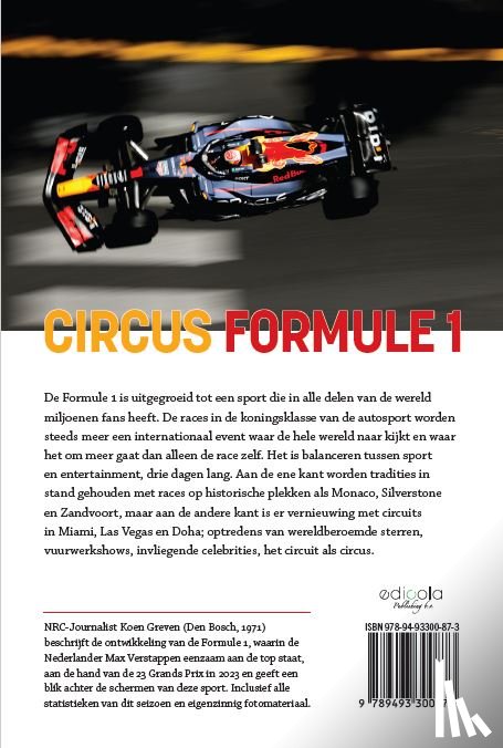 Greven, Koen - Circus Formule 1