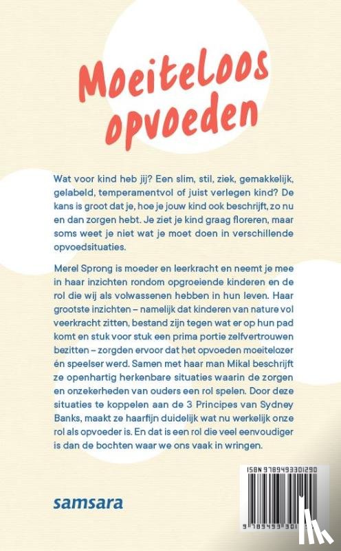 Sprong, Merel, Leeuwen, Mikal van - Moeiteloos opvoeden