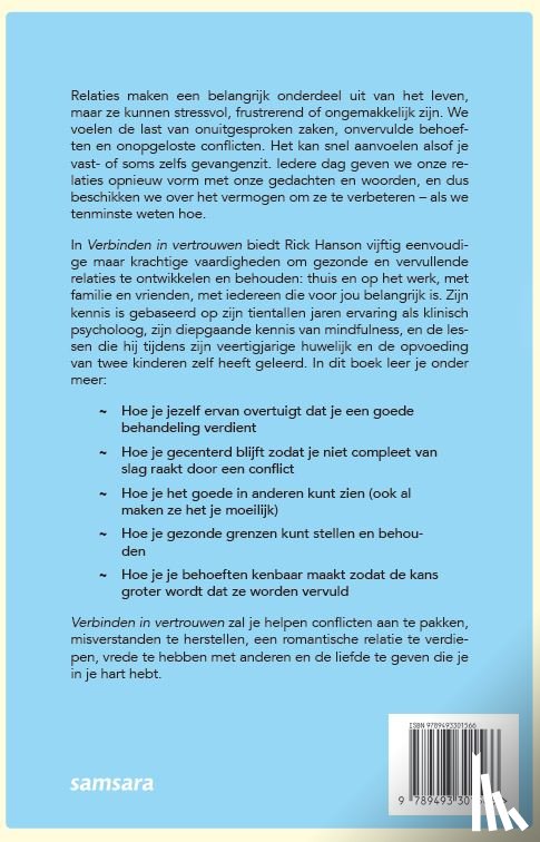 Hanson, Rick - Verbinden in vertrouwen
