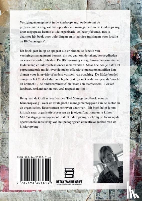 Van de Grift, Betsy - Vestigingsmanagement in de Kinderopvang