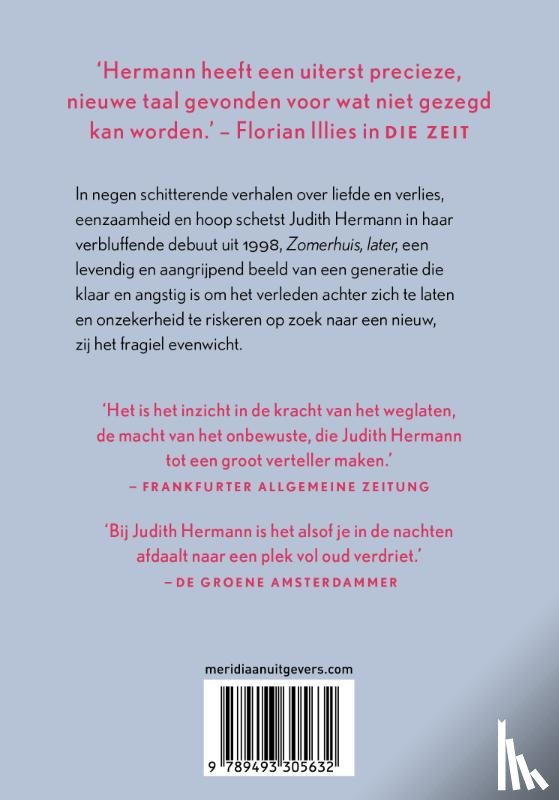 Hermann, Judith - Zomerhuis, later
