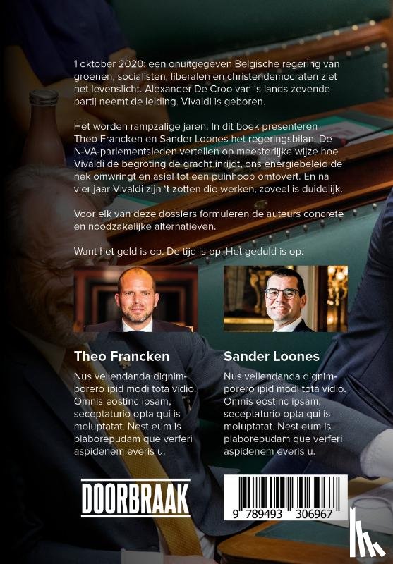 Francken, Theo, Loones, Sander - Puinhopen van Vivaldi