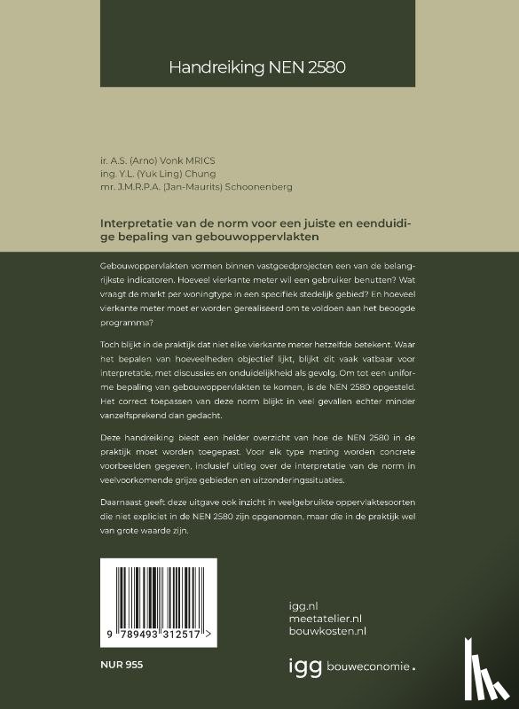 Vonk, A.S. - Handreiking NEN 2580