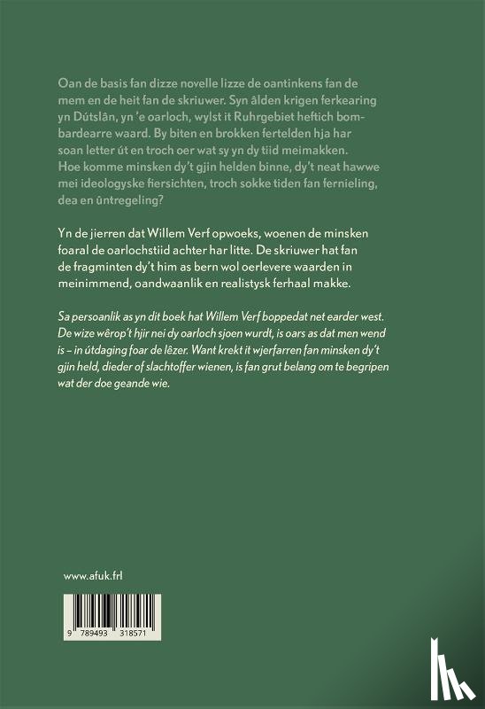 Verf, Willem - Leafde yn oarlochstiid