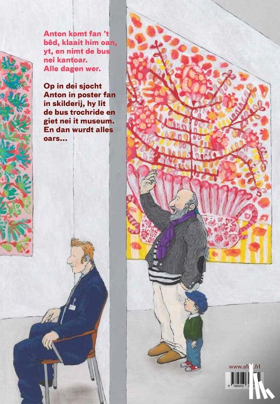 Houten, Mirjam van - Anton yn it museum
